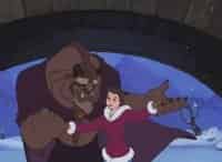 Красавица и Чудовище чудесное Рождество на Канал Disney 9